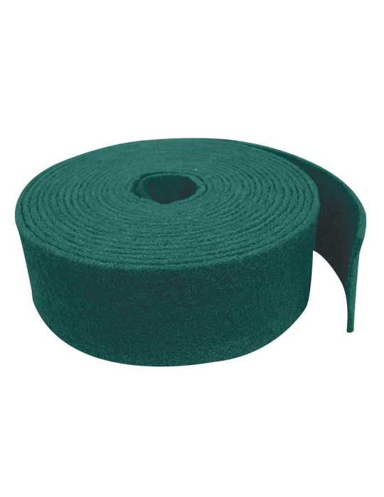 Rollos fibra abrasiva sin tejer calidad básica de menor densidad (Ancho 250 mm Largo 10.000 mm Grano VF-280/320) CALFLEX