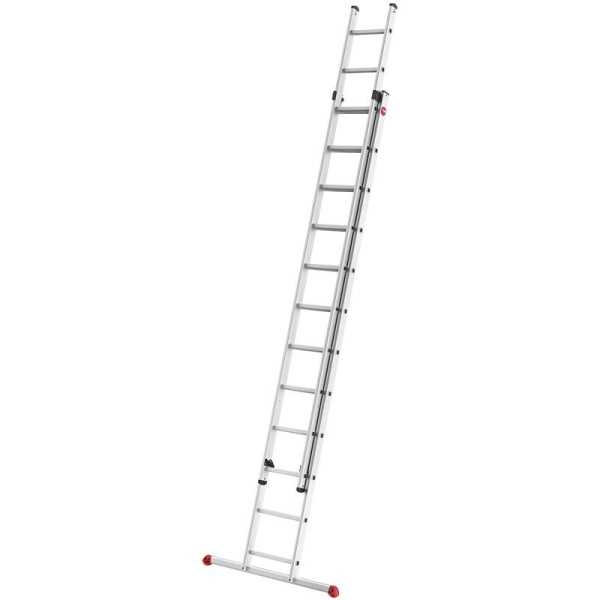Escalera aluminio 2 tramos corredera ProfiStep Duo (2x12 peldaños) HAILO