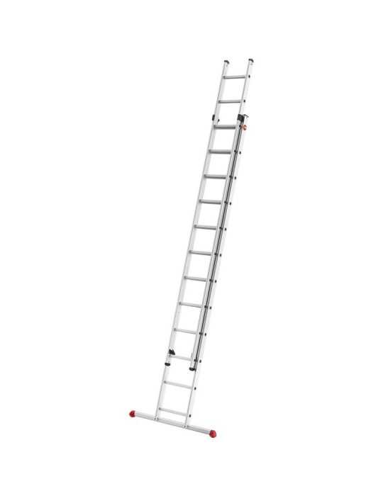 Escalera aluminio 2 tramos corredera ProfiStep Duo (2x12 peldaños) HAILO