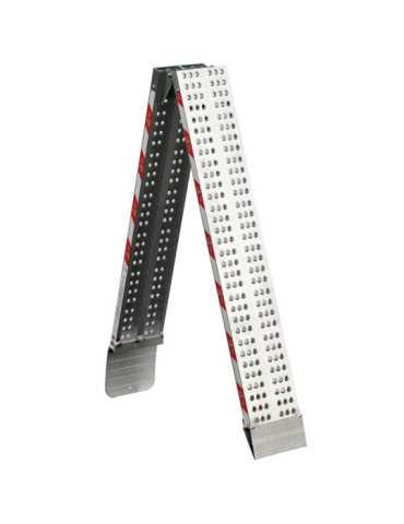 Rampa de carga plegable aluminio Biplana (200 cm) GIERRE