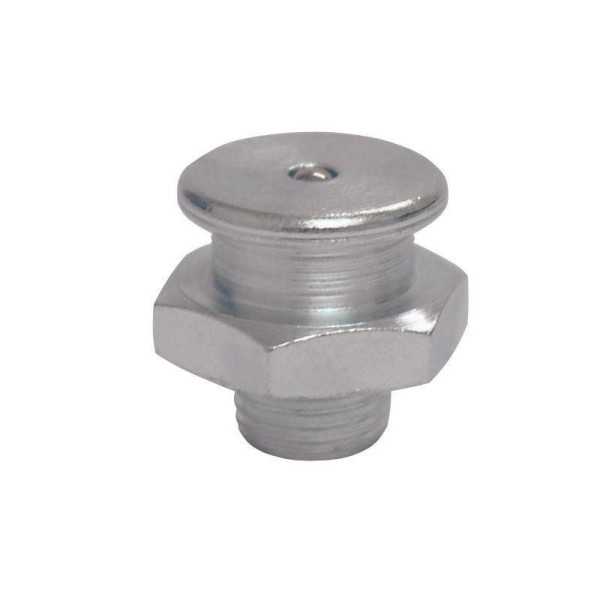 100 Engrasadores rectos de cabeza plana DIN 3404 tipo M1 (R.M10x1,0 x L.17 x Ø17 acero)310UMETA