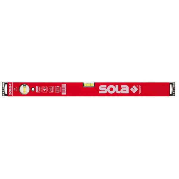 Nivel de burbuja de perfil tubular SM Red (800 mm) SOLA