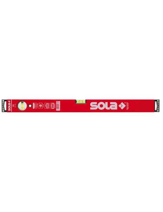 Nivel de burbuja de perfil tubular SM Red (1000 mm) SOLA