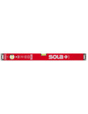 Nivel de burbuja de perfil tubular SM Red (1000 mm) SOLA