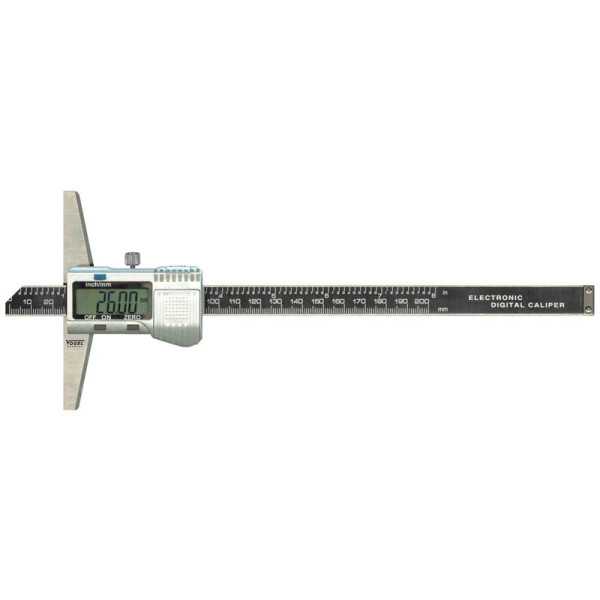 Calibre de profundidad electrónico-digital DIN 862 , Capacidad 150 mmVOGEL