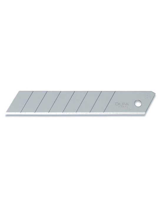 Pack de 50 cuchillas troceables 18 mm plateadas OLFA