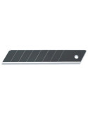 Pack de 50 cuchillas troceables 18 mm negras OLFA