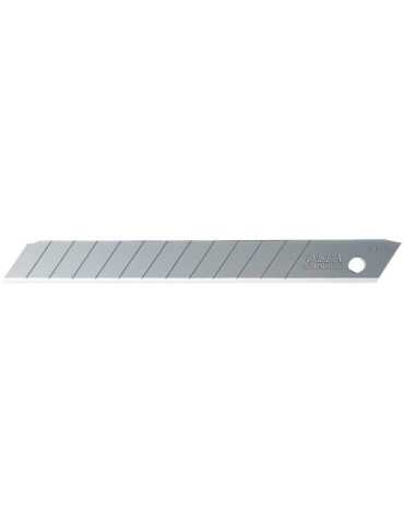 Pack de 50 cuchillas troceables 9 mm acero inoxidable plateadas OLFA