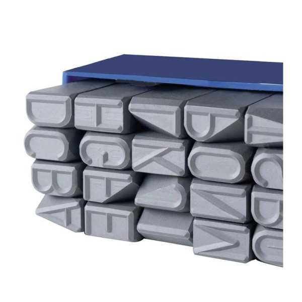 Juego abecedario medidas especiales 27 piezas (A-Z) Standard (20 mm) GRAVUREM