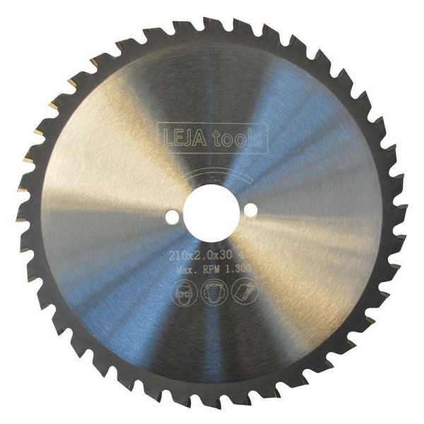 Sierra circular FERROfix de 210x30 mm con 40 dientes LEJA TOOLS