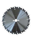 Sierra circular LWZ-NR Resistente a los clavos de 350x30 mm con 24 dientes LEJA TOOLS