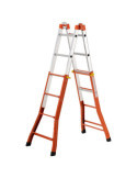 Escalera telescópica multiposición mixta Peppina 125 kg (4+4 peldaños) GIERRE