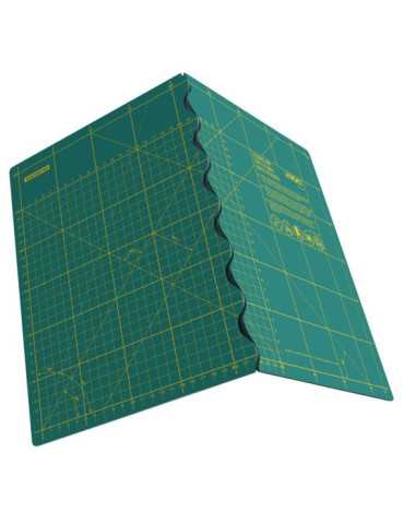 Plancha de corte plegable 460x320x2mm (verde) OLFA