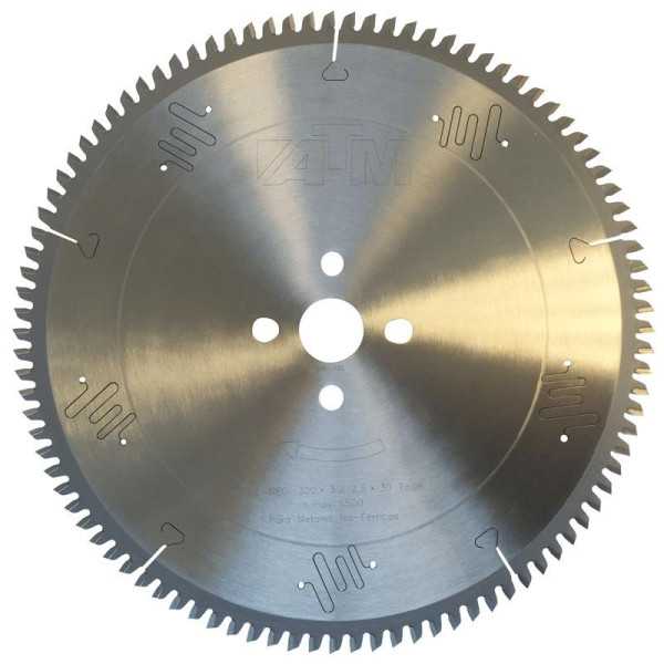 Sierra circular NE Negativo para aluminio de Ø 400x30 mm con 120 dientes LEJA TOOLS