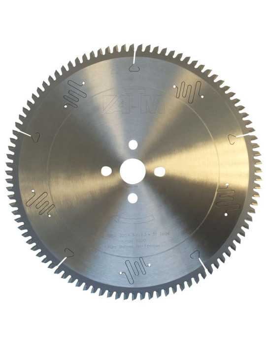 Sierra circular NE Negativo para aluminio de Ø 250x32 mm con 80 dientes LEJA TOOLS