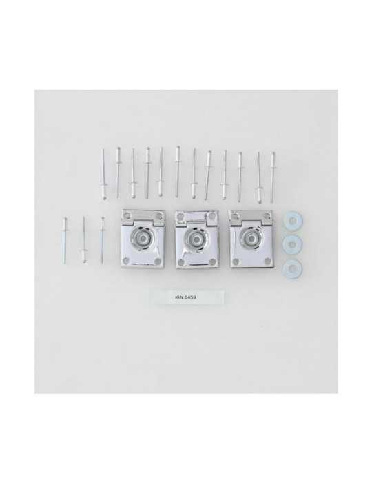 Juego de 3 bisagras para modelo ATOMIK WHEELS y ATOMIK 215 GT LINE