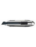 Cúter de aluminio con bloqueo automático y cuchilla extra afilada de 18 mm OLFA