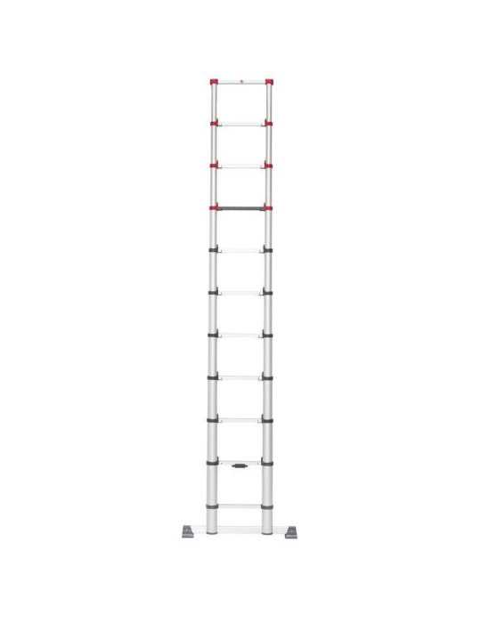 Escalera telescópica de aluminio FlexLine 320 de 11 peldaños HAILO