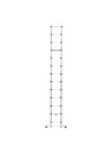 Escalera telescópica de aluminio FlexLine 380 de 13 peldaños HAILO