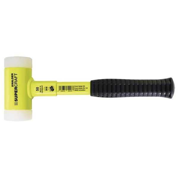 Maza anti rebote metálico amarillo Supercraft Ø 40 mm HALDER
