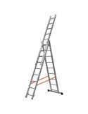 Escalera 3 tramos combinada de aluminio Modula 3x9 GIERRE