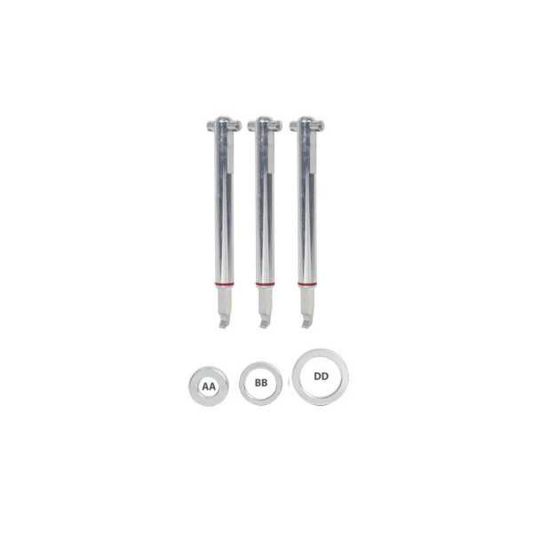 Juego de 3 ganchos de extracción PULLPO 011 KUKKO