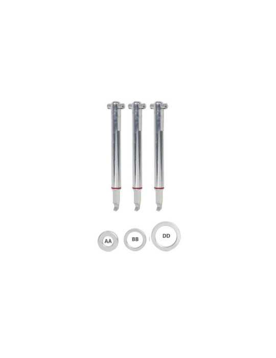 Juego de 3 ganchos de extracción PULLPO 011 KUKKO
