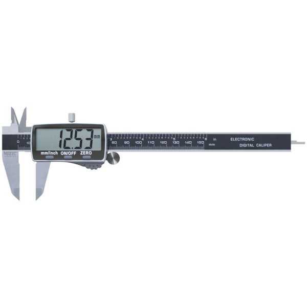 Calibre digital DIN 862 con pantalla LCD extra grande de 150 mmVOGEL