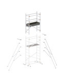 Extensión de andamio aluminio Fast&Lock 400 (5,80 m) GIERRE