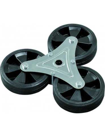 Rueda PVC triple GIERRE