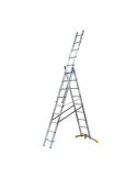 Escalera combinada de 3 tramos con estabilizador curvo HobbyLOT (3x9) HAILO