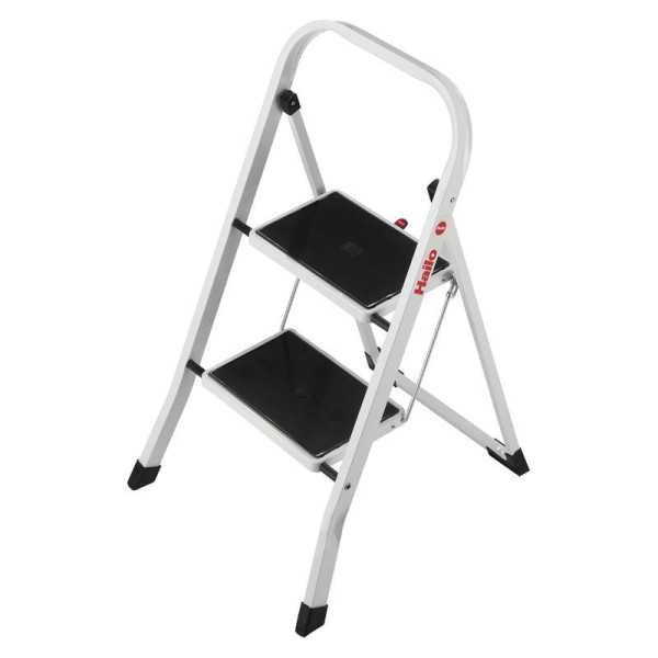 Taburete de acero K20 (2 peldaños) HAILO