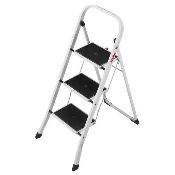 Taburete de acero K20 (3 peldaños) HAILO