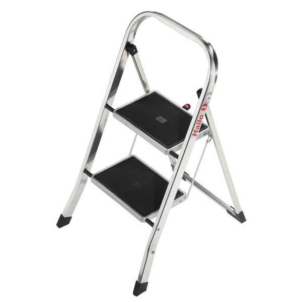 Taburete de aluminio K30 (2 peldaños) HAILO