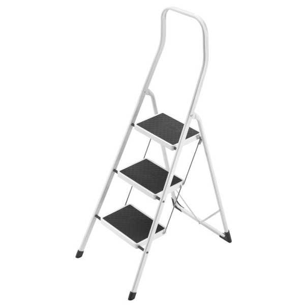 Taburete de acero Safety (3 peldaños) HAILO
