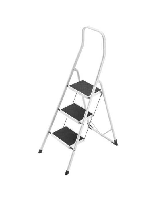 Taburete de acero Safety (3 peldaños) HAILO