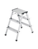 Taburete de aluminio D60 StandardLine (2x3 peldaños) HAILO
