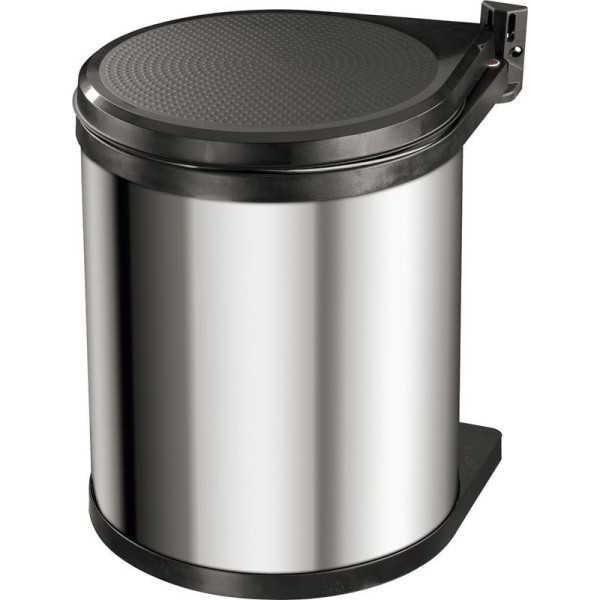Cubo de basura integrable de 15 litros Compact-Box gris HAILO