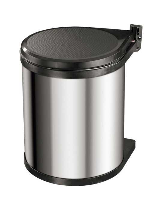 Cubo de basura integrable de 15 litros Compact-Box gris HAILO