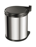 Cubo de basura integrable de 15 litros Compact-Box gris HAILO