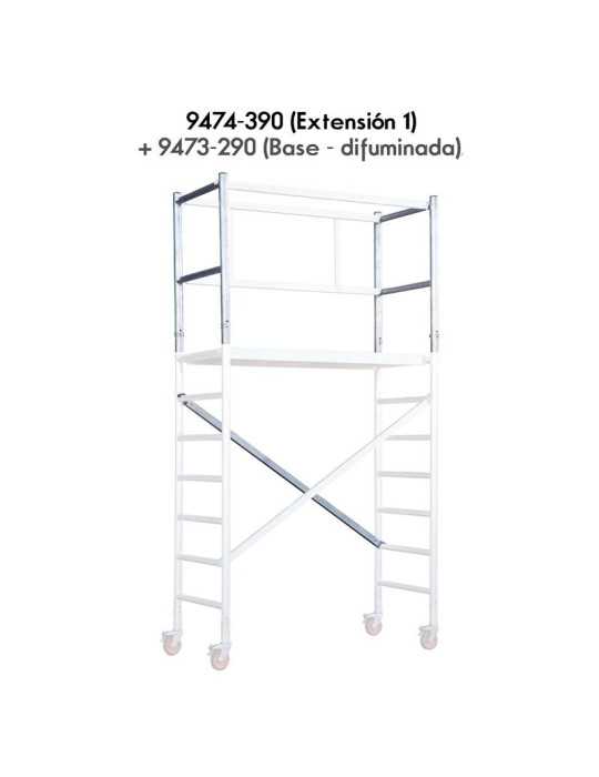 Extensión 1 de andamio Expert Pro (3,9 m) HAILO