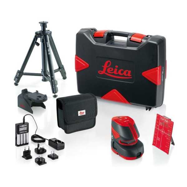 Pack nivel láser de líneas y puntos Lino L2P5 Pro case (Alcance 60/ 30 m Precisión ± 1,5 mm) LEICA GEOSYSTEMS