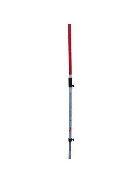 Mira telescópica con nivel de burbuja y soporte para receptor láser (Alt. Max.. 2,40 m) LEICA GEOSYSTEMS