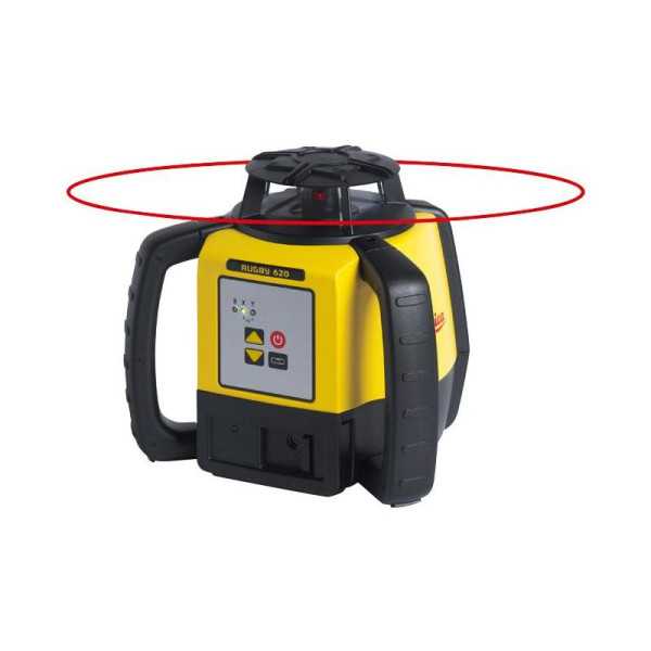 Nivel láser rotativo Rugby 620 (Alcance 800 m Precisión ± 1.5 mm) LEICA GEOSYSTEMS