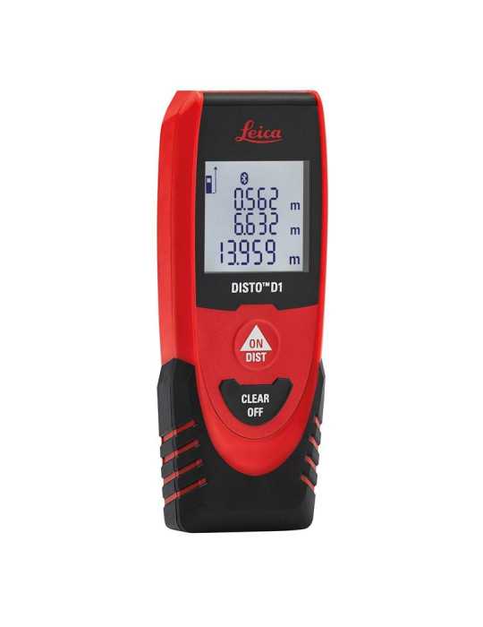 Medidor láser Disto D1 (Alcance 40 m Precisión ± 2.0 mm) LEICA GEOSYSTEMS