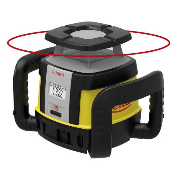 Nivel láser giratorio Rugby CLH con cargador y batería LEICA GEOSYSTEMS