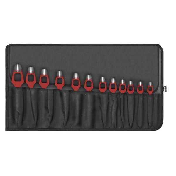 Juego de 7 sacabocados de puente DIN 7200 forma A (6-8-10-11-13-16-19 mm) PAFFRATH