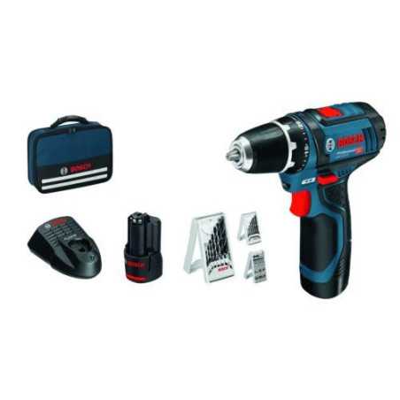 Atornillador BOSCH bateria GSR 12 v.-2 litio 615990G6L