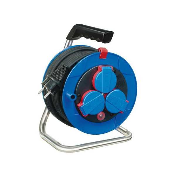 Enrollacables Garant® compacto IP44 Bremaxx® N05V3V3-F3G1,5 con cable de 15 m BRENNENSTUHL