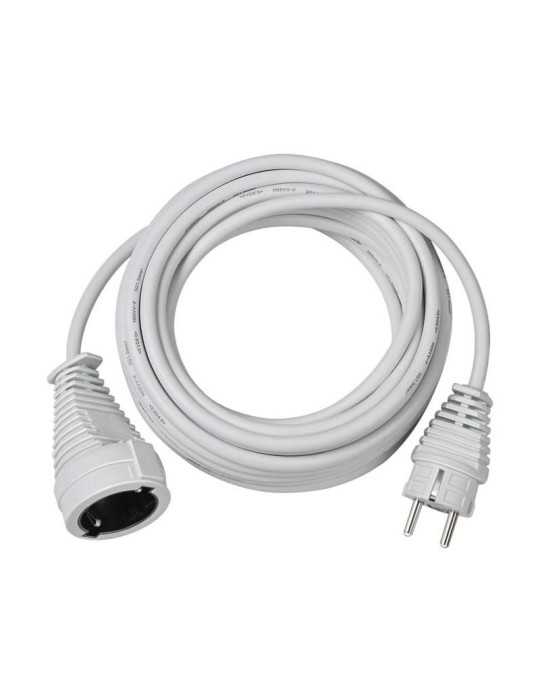 Alargador eléctrico IP20 H05VV-F3G1,5 de 10 m (Blanco) BRENNENSTUHL